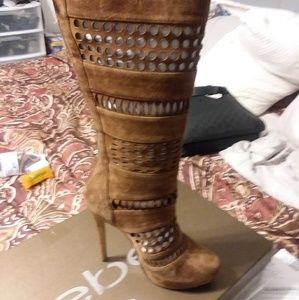 Bebe knee boots